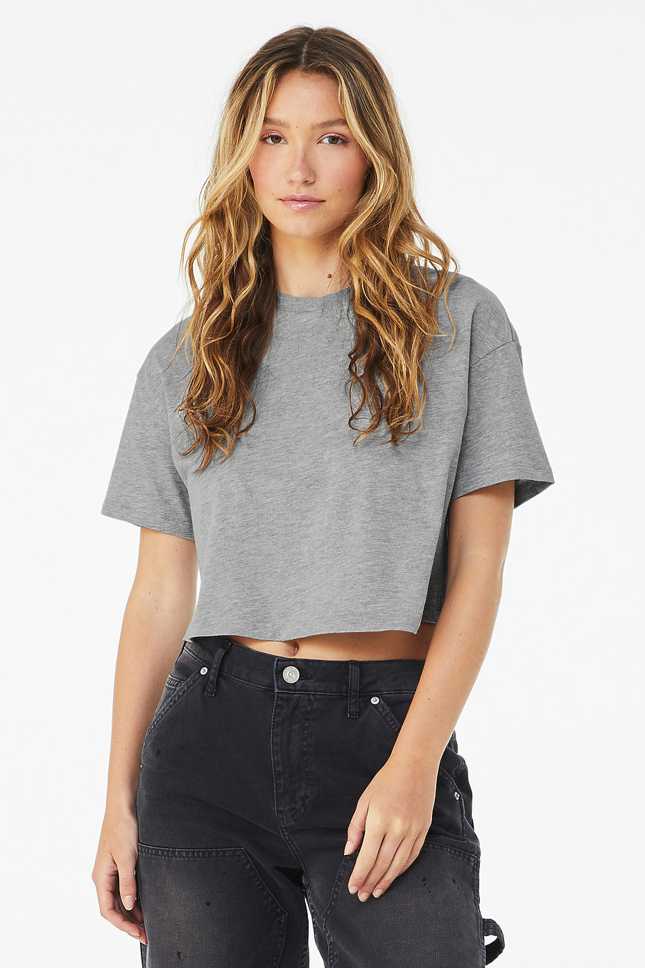 Bella+Canvas Women’s Jersey crop tee