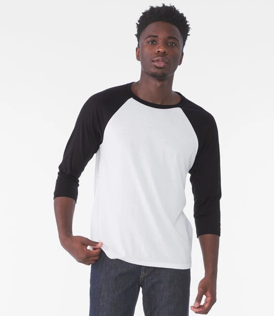 Bella+Canvas Unisex triblend ¾ sleeve baseball t-shirt