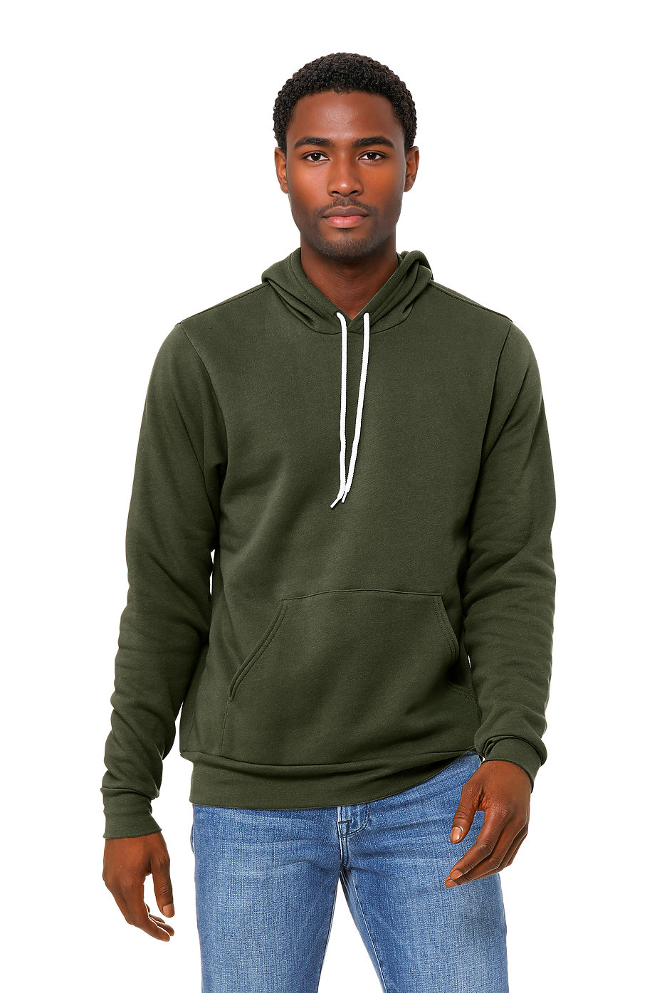 Bella+Canvas Unisex polycotton fleece pullover hoodie