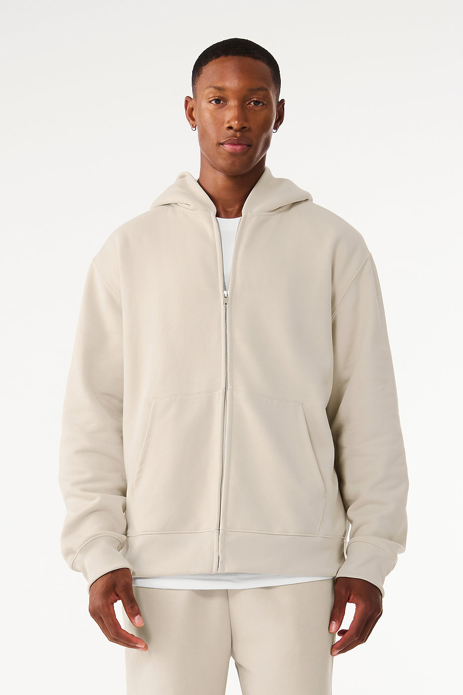 Bella+Canvas Unisex heavy full-zip hoodie