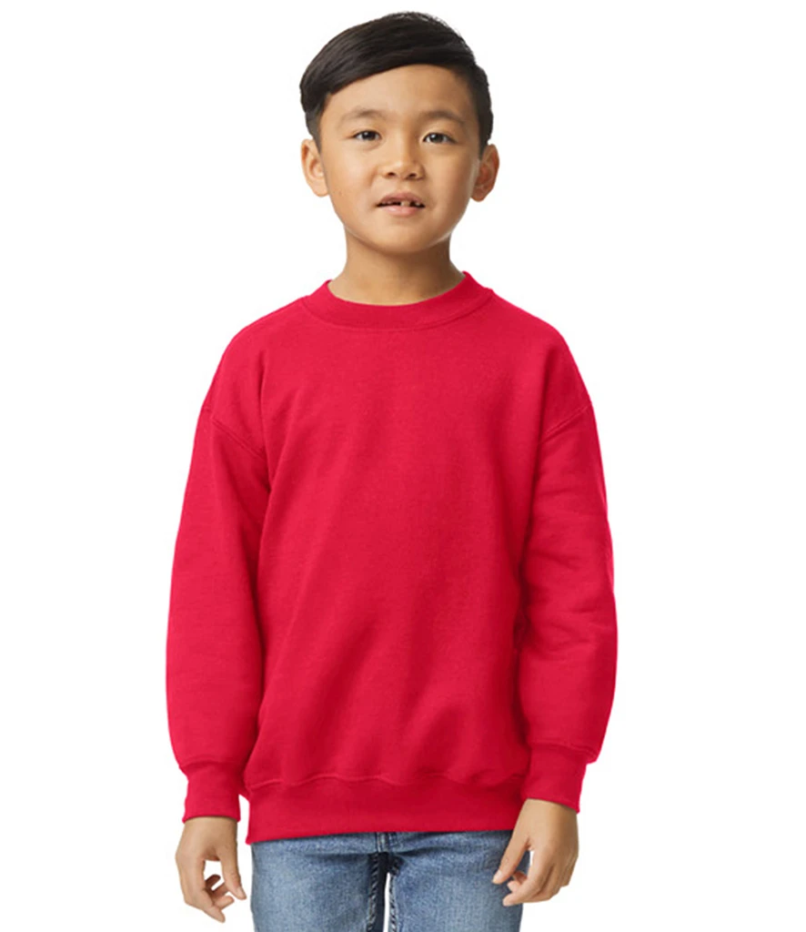 Gildan Heavy Blend youth crew neck sweatshirt
