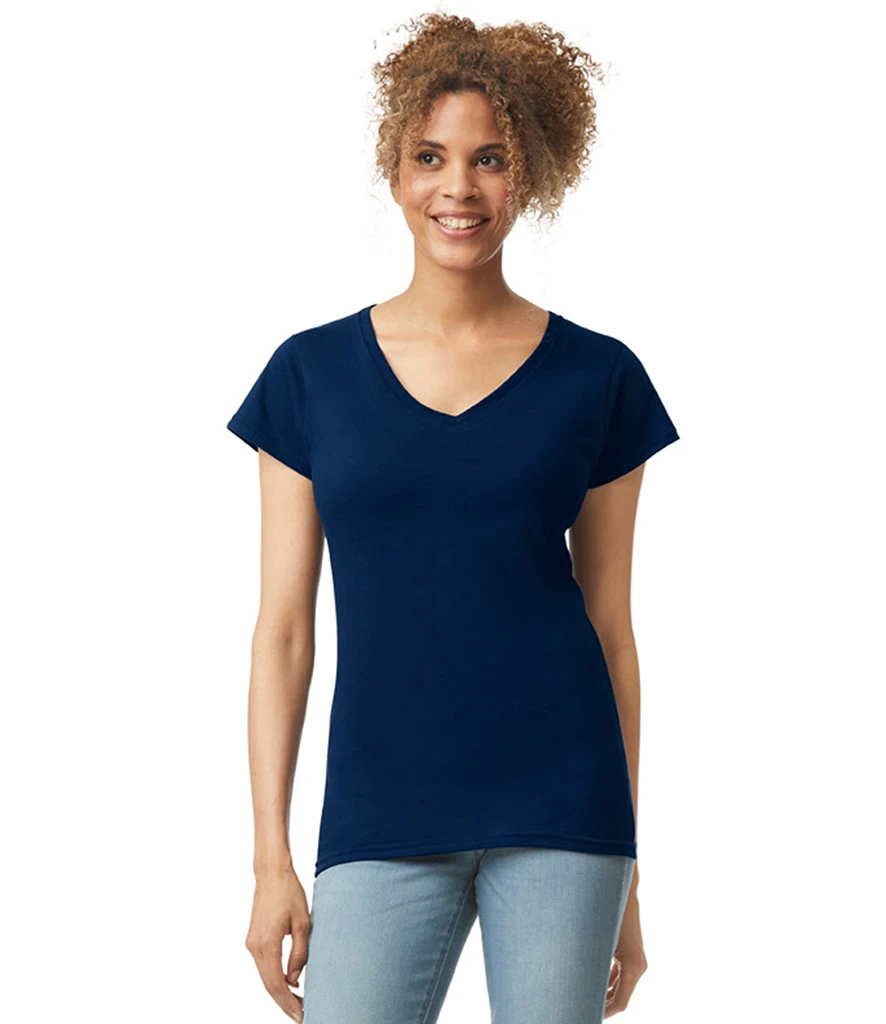 Gildan Softstyle women's v-neck t-shirt