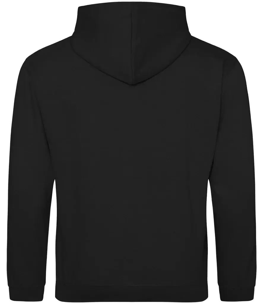 AWDis Just Hoods Kids varsity hoodie – Jet Black/Fire Red – JH003B Jet Black/Fire Red Back