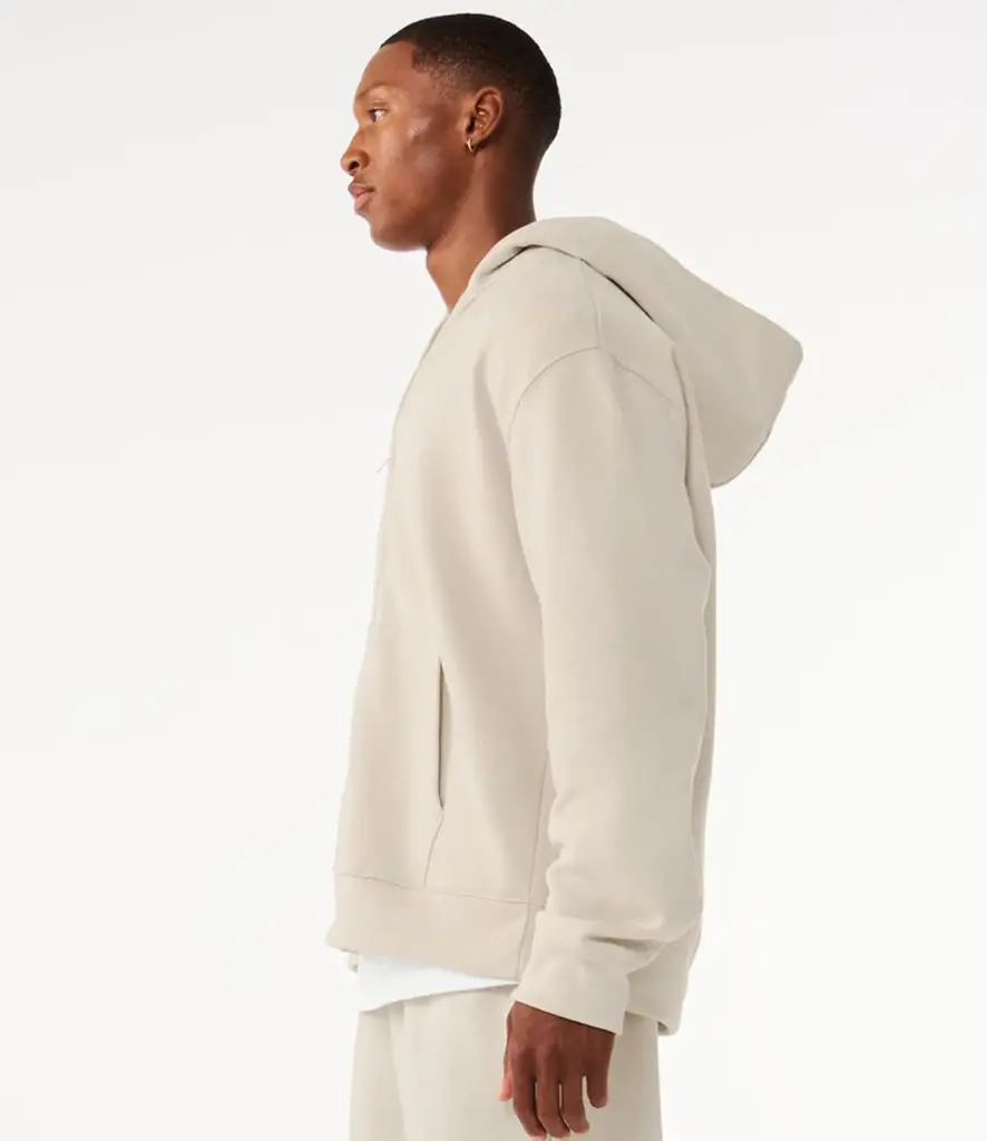 Bella+Canvas Unisex heavy full-zip hoodie – Dust – CV4739 Dust Model