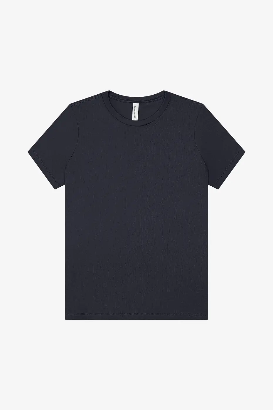 Bella+Canvas Women's relaxed Jersey short sleeve tee – Navy – photograph 7