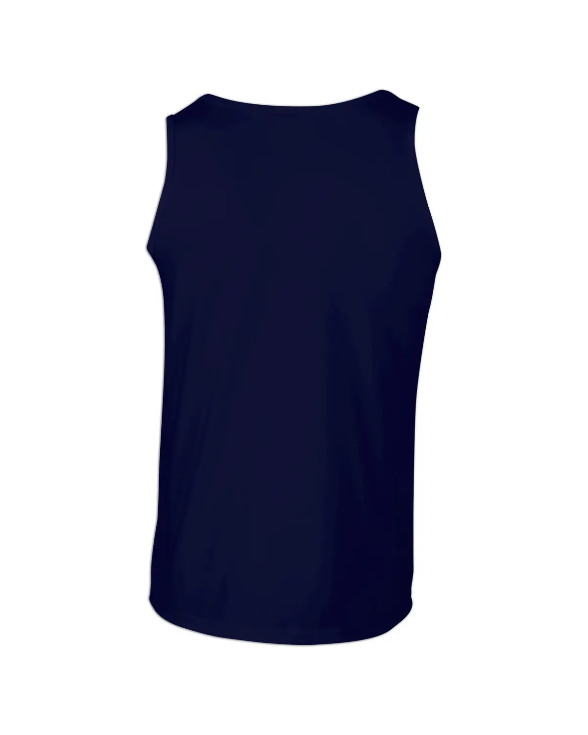Gildan Softstyle adult tank top – Navy – Original product photograph: back