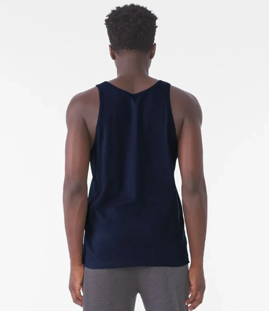 Bella+Canvas Unisex Jersey tank top – Navy – CV3480 Navy Model