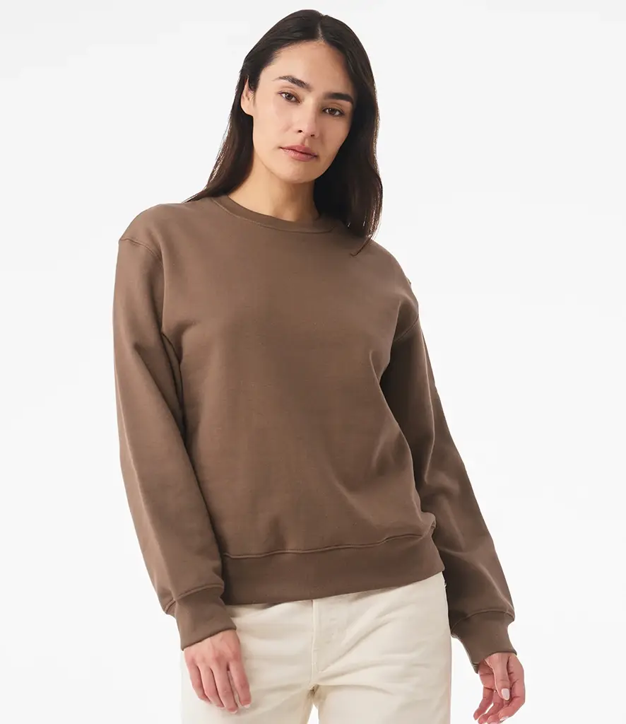Bella+Canvas Unisex crew neck heavy sweatshirt – Vintage Brown – CV4711 Vintage brown Model