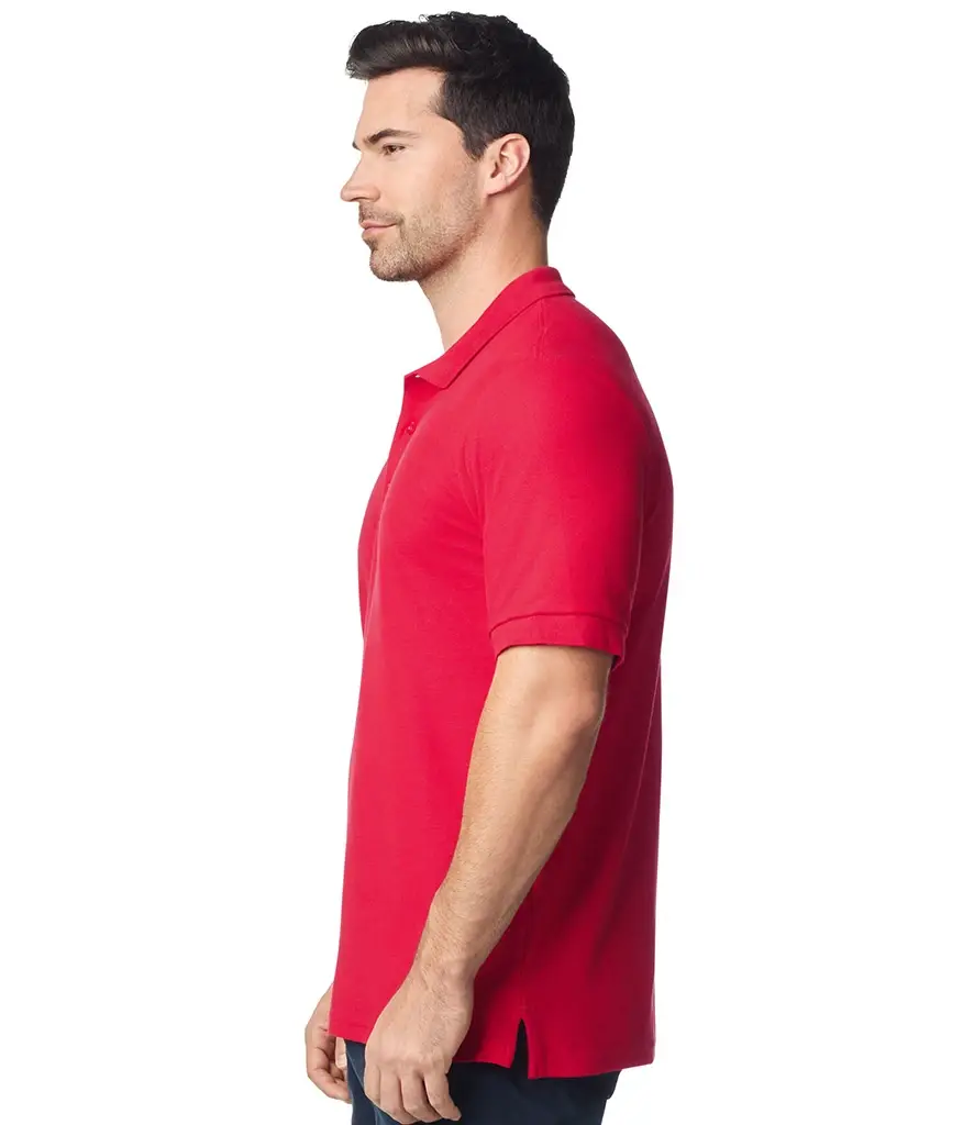 Gildan Hammer piqué sport shirt – Red – GD43 Red Model