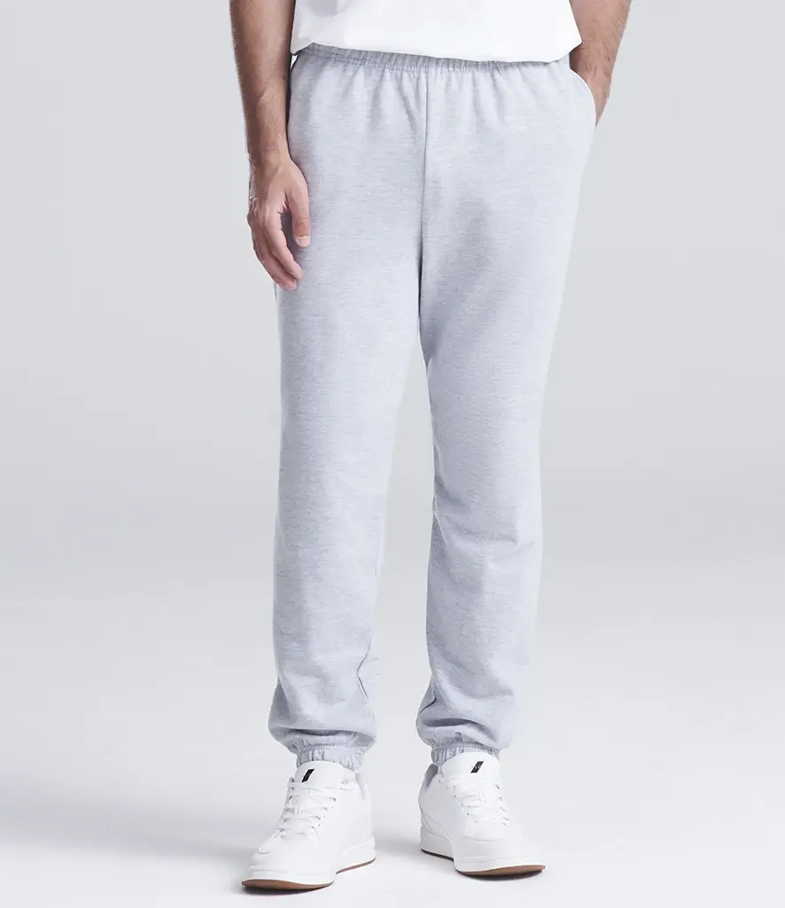 AWDis Just Hoods College cuffed sweatpants – Heather Grey