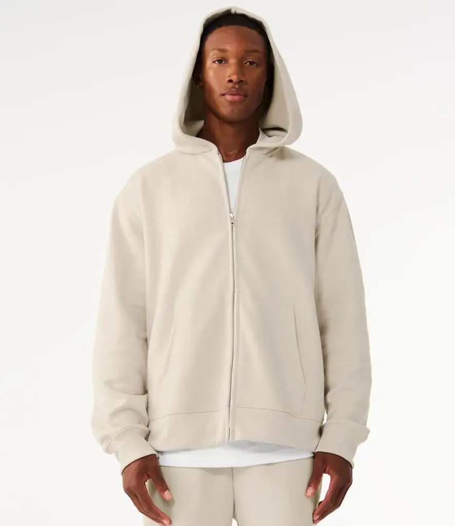 Bella+Canvas Unisex heavy full-zip hoodie – Dust – CV4739 Dust Model