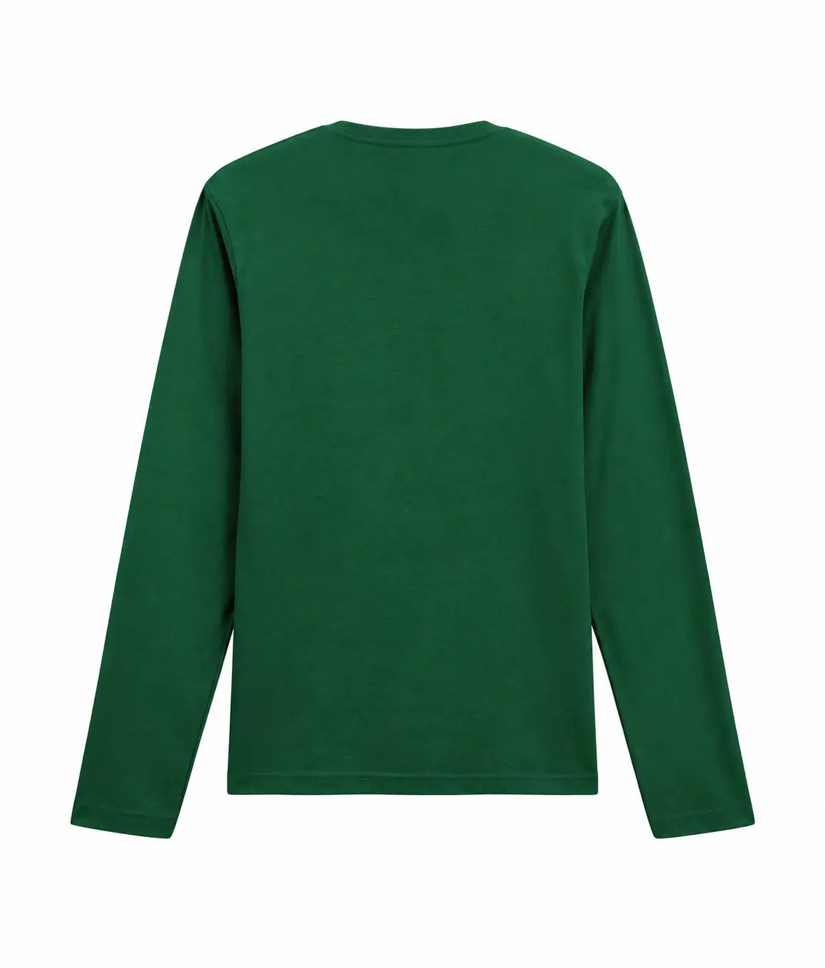 Gildan Softstyle long sleeve t-shirt – Fan Dark Green – Illustrative view: back