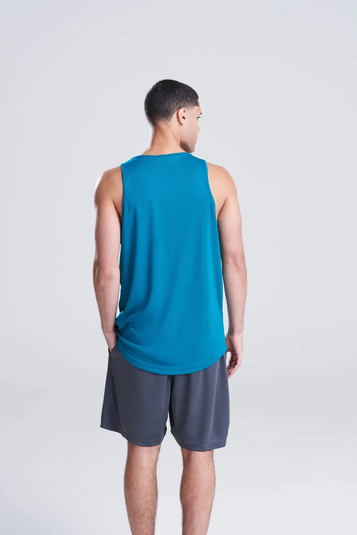AWDis Just Cool Cool vest – Jade – AWDis original on-model photograph