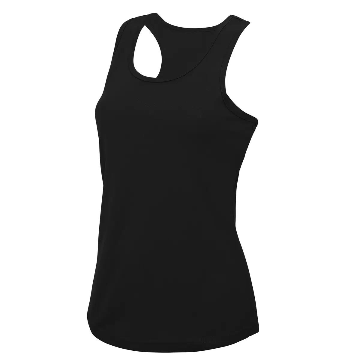 AWDis Just Cool Women's cool vest – Jet Black – AWDis original product front