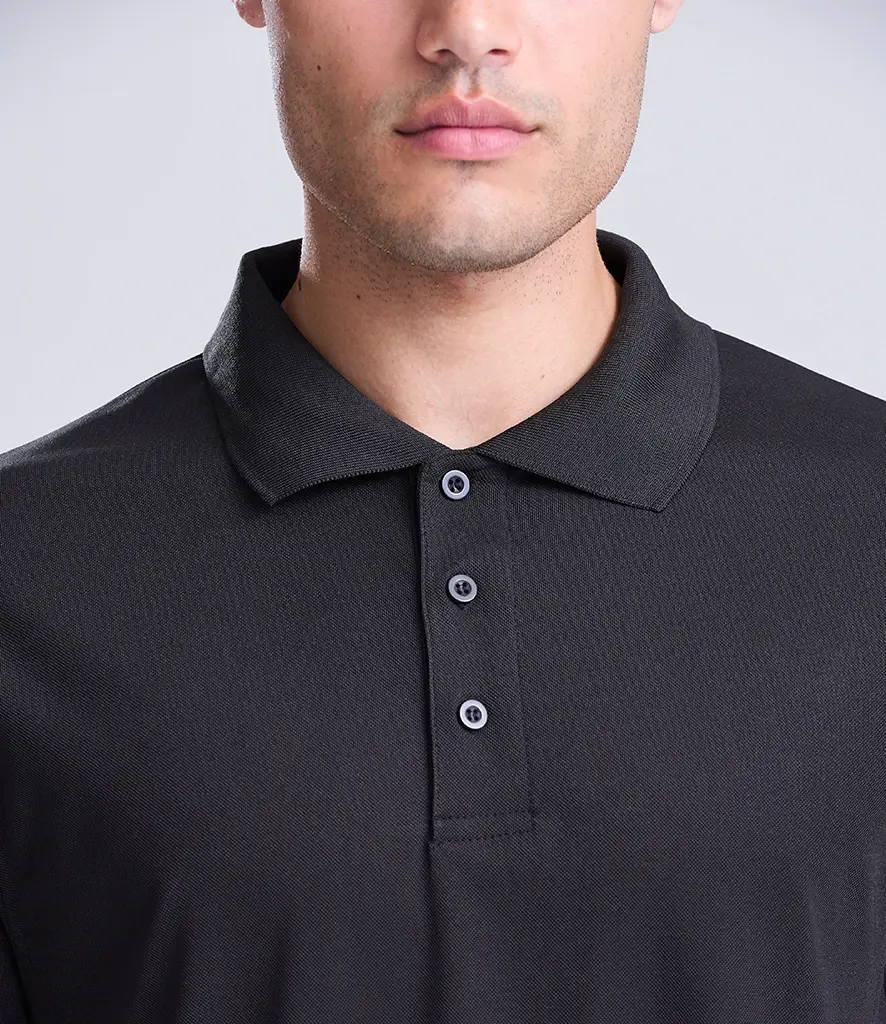 AWDis Just Cool SuperCool performance polo – Jet Black – JC041 Jet Black Model