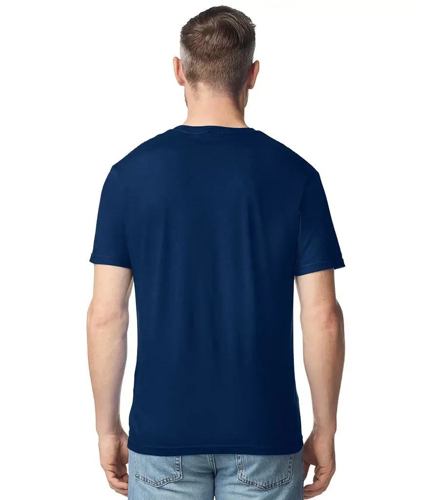 Gildan Softstyle V-Neck T-Shirt – Navy – GD10 Navy Model