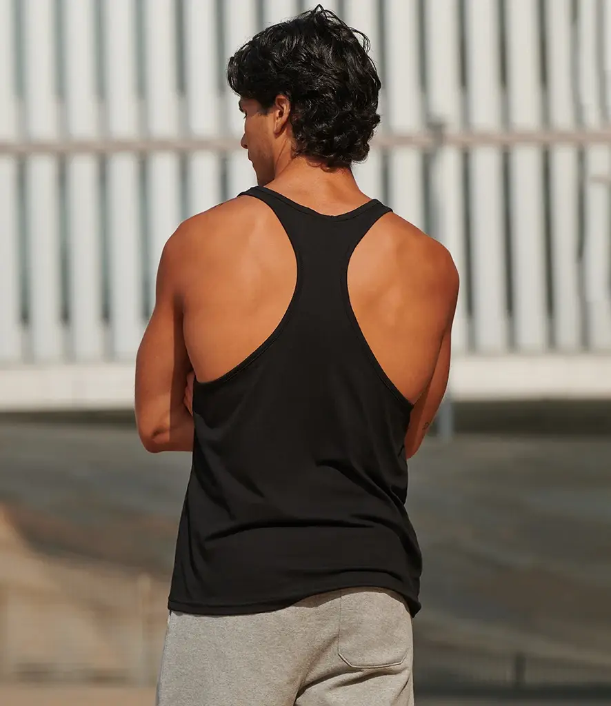SF Clothing Muscle Vest – Black – SF236 Black Model