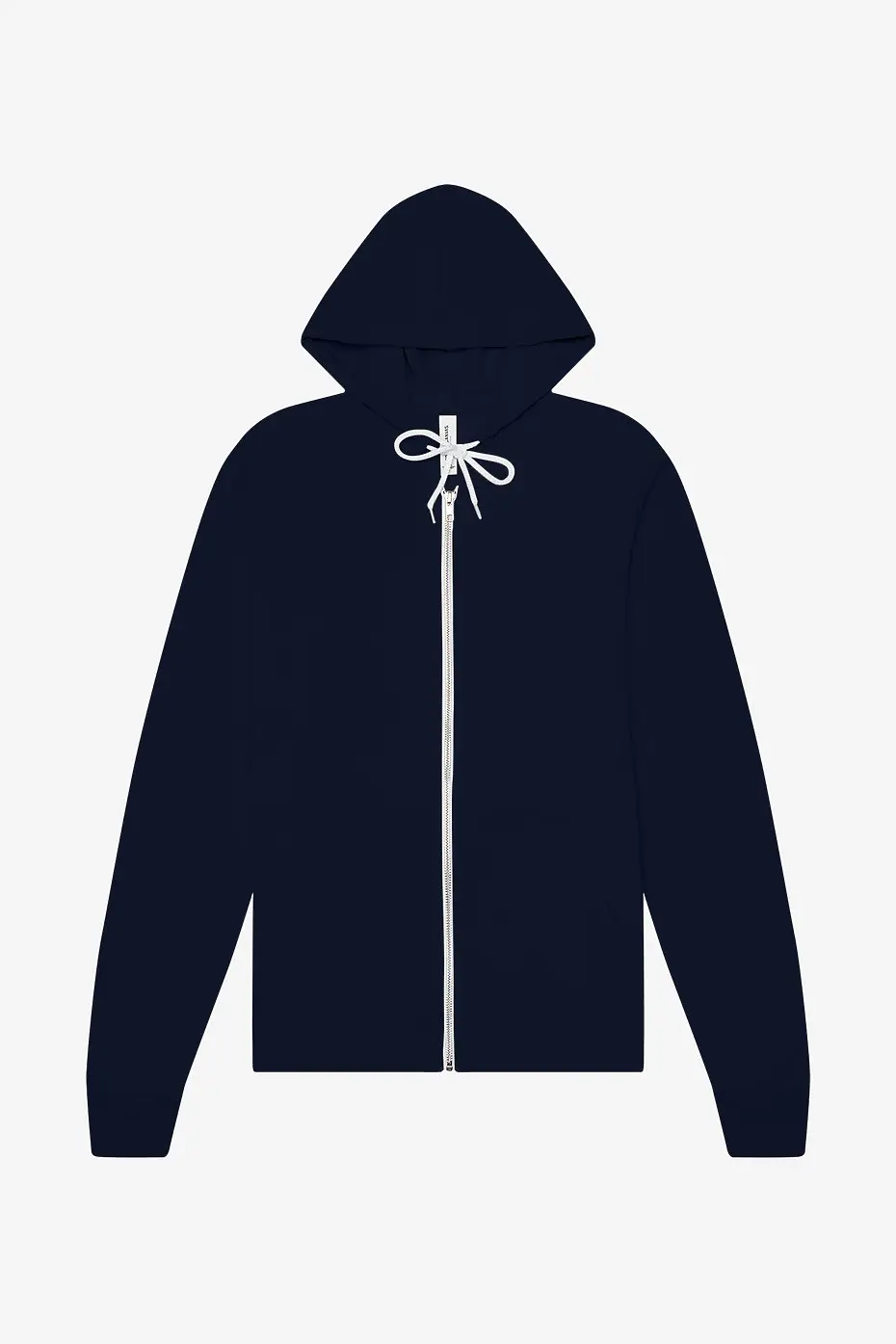 Bella+Canvas Unisex polycotton fleece full-zip hoodie – Navy – photograph 8