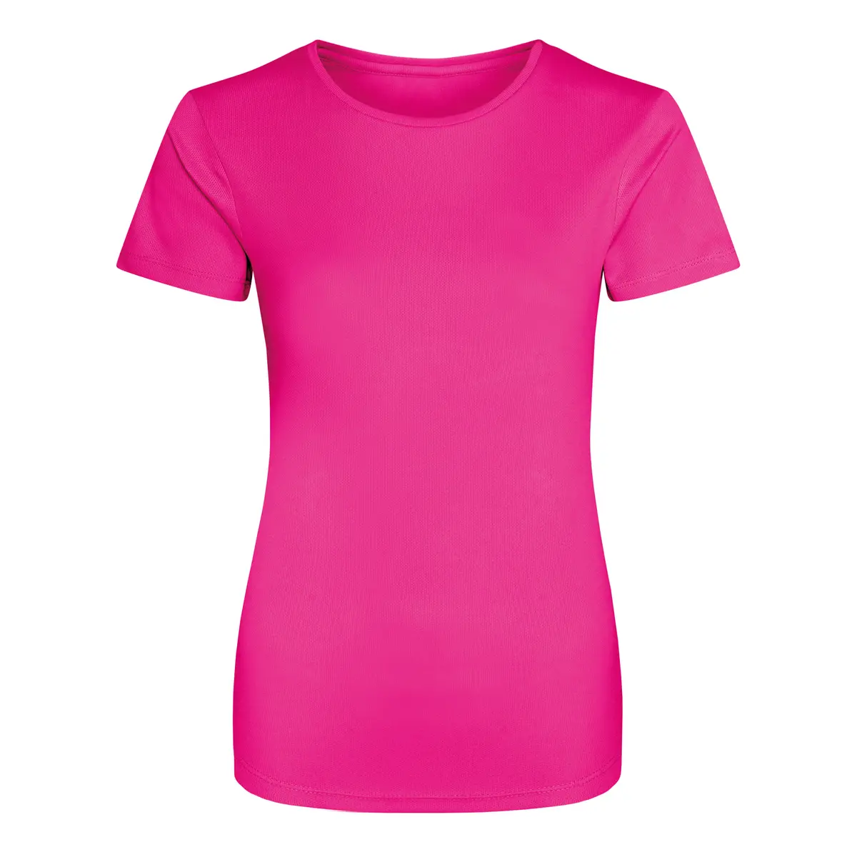 AWDis Just Cool Women's cool T – Hyper Pink – Manufacturer original blank front