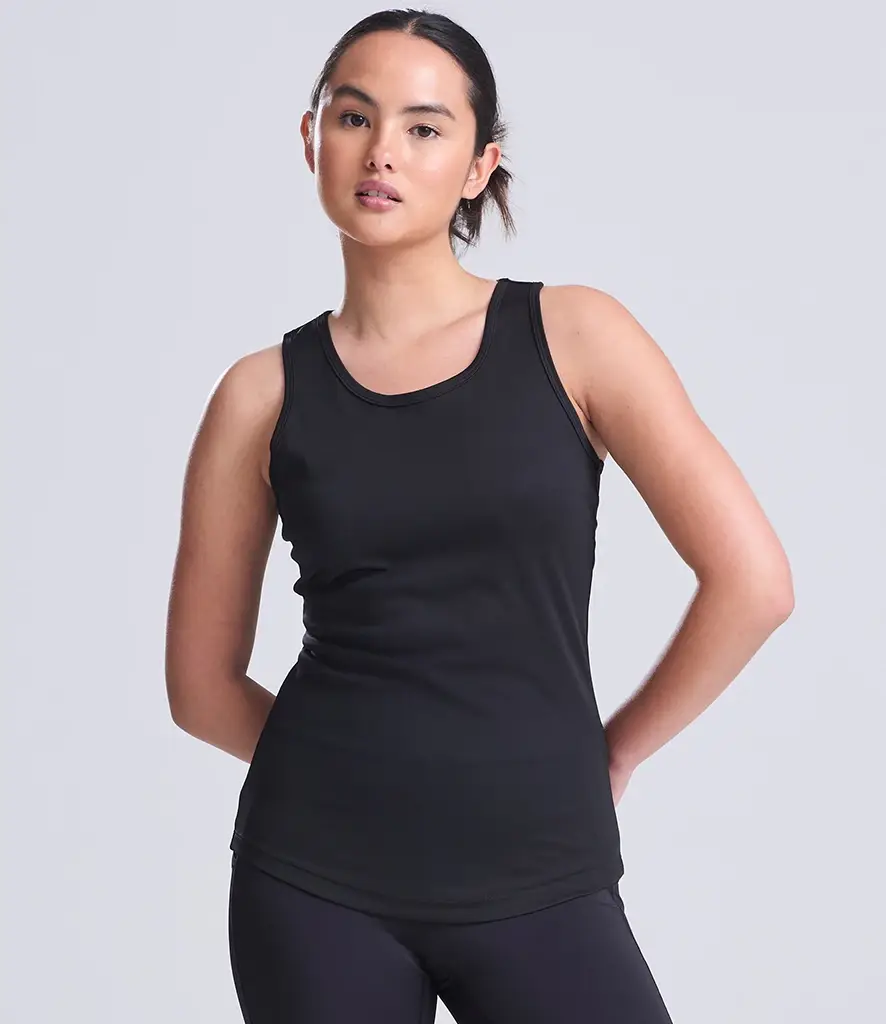 AWDis Just Cool Women's cool vest – Jet Black