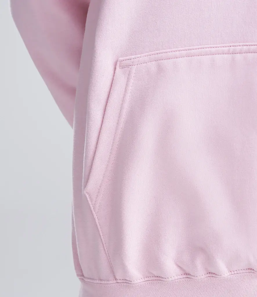 AWDis Just Hoods Varsity hoodie – Baby Pink/Arctic White – JH003 Baby Pink/Arctic White Model