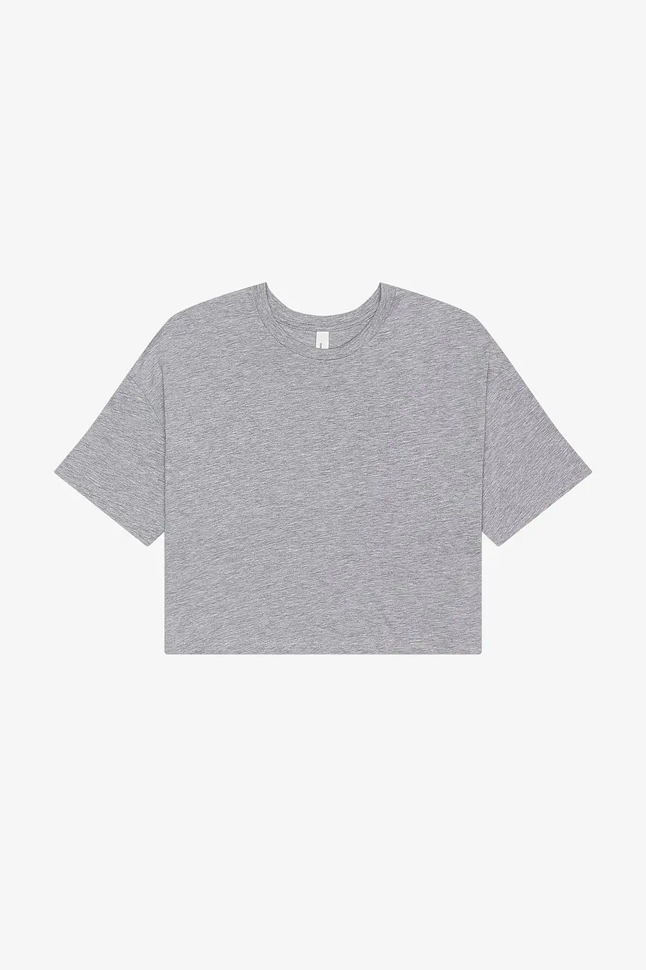Bella+Canvas Women’s Jersey crop tee – Athletic Heather – photograph 6