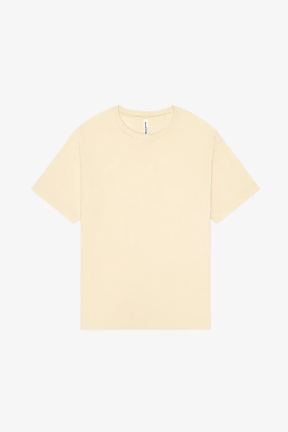 Bella+Canvas Unisex heavy boxy tee – Natural – photograph 4