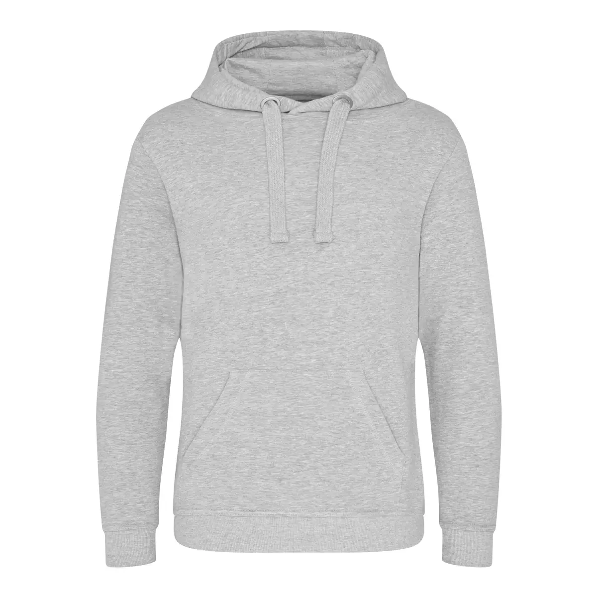 AWDis Just Hoods Heavyweight hoodie – Heather Grey – AWDis original product front