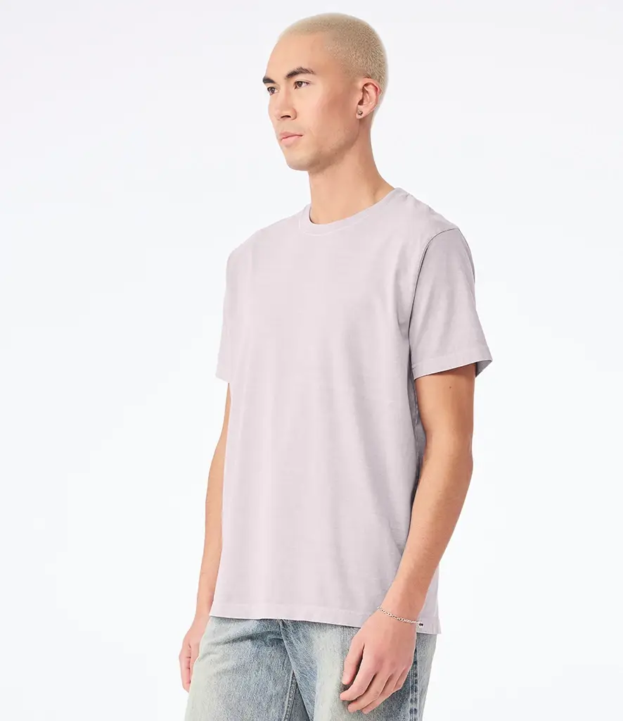 Bella+Canvas Unisex heavyweight washed tee – Washed Lavender – CV4810 Washed lavender Model