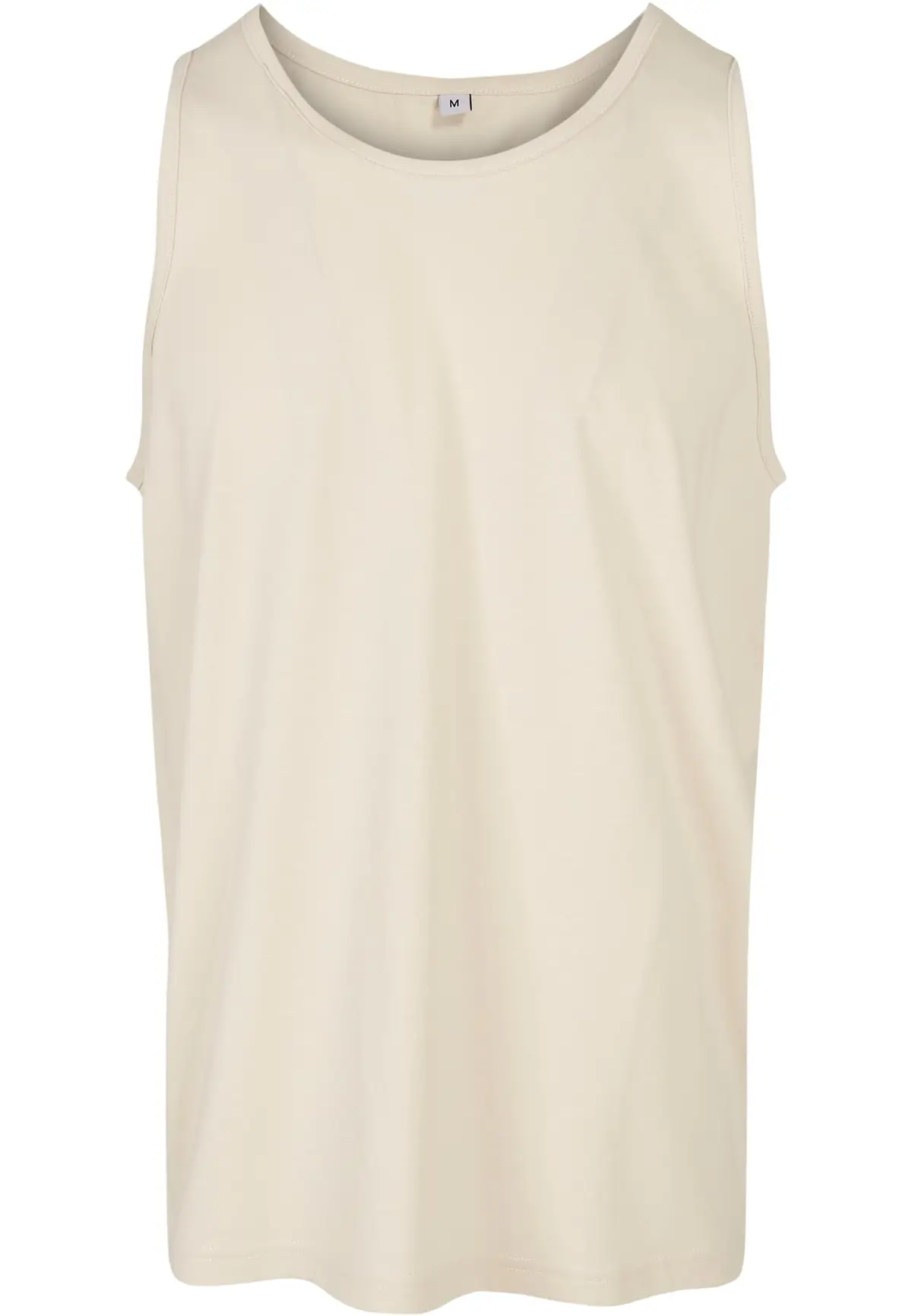 Build Your Brand Basic Vest – Sand – product view 6