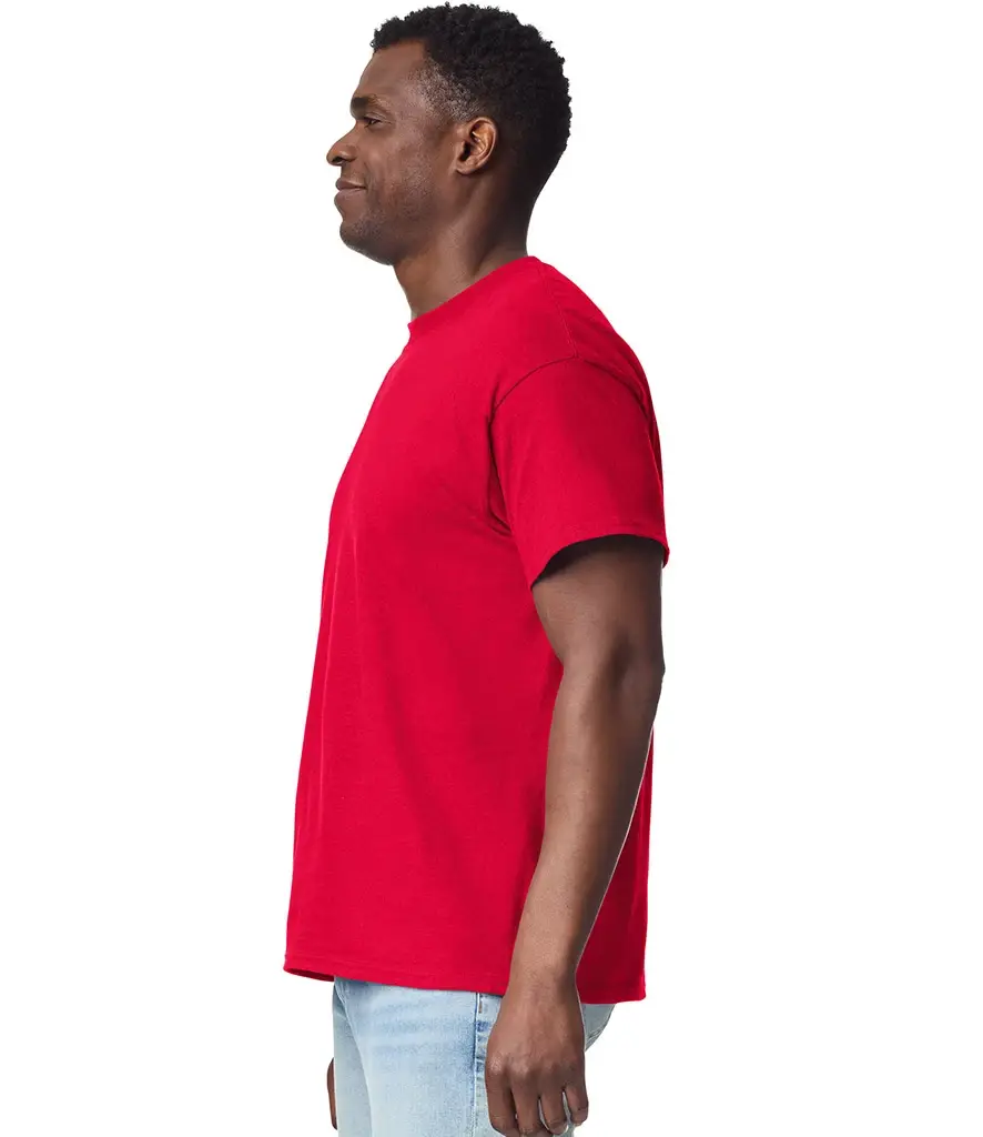 Gildan Ultra Cotton adult t-shirt – Red – GD02 Red Model