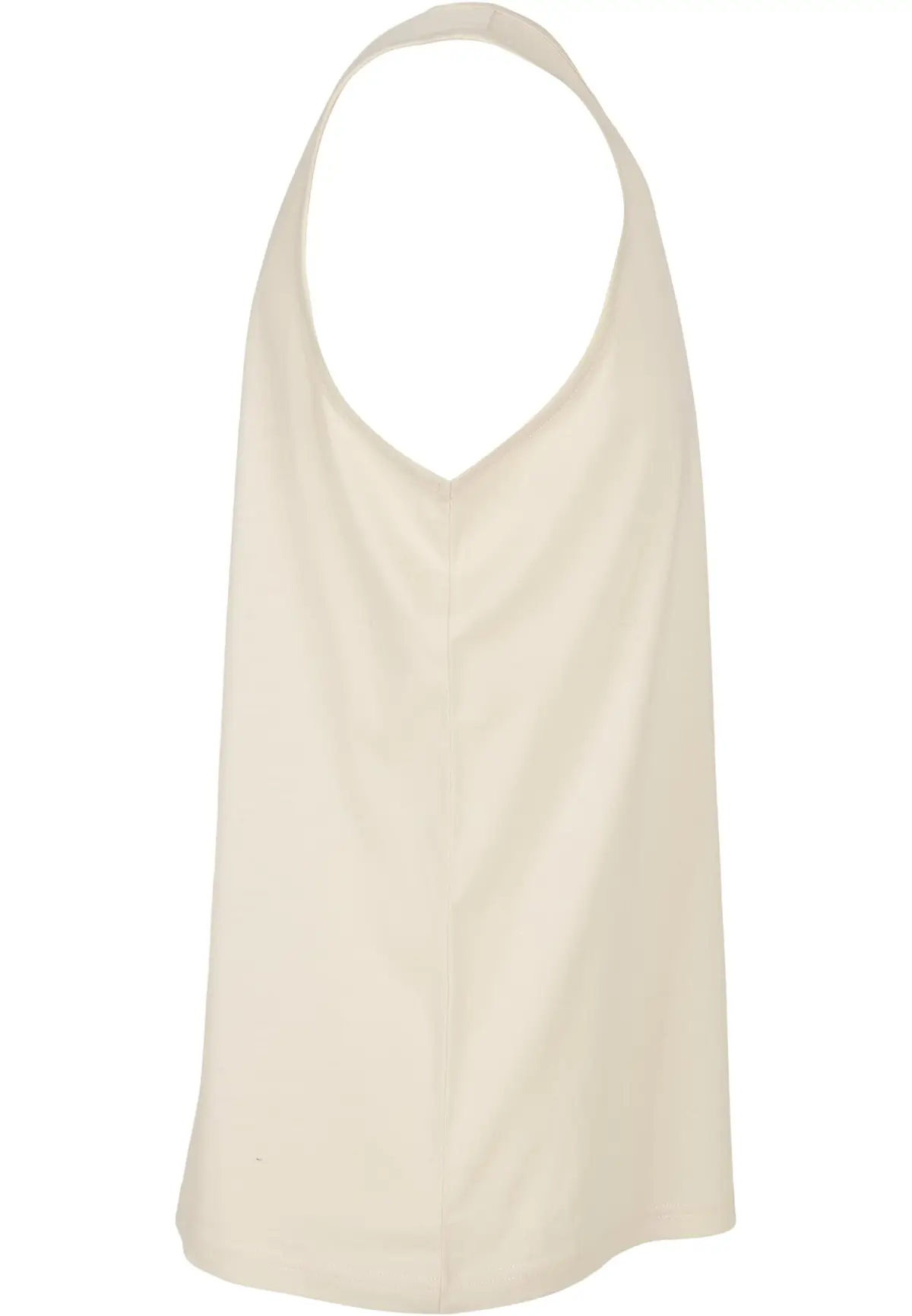 Build Your Brand Basic Vest – Sand – Manufacturer original blank side