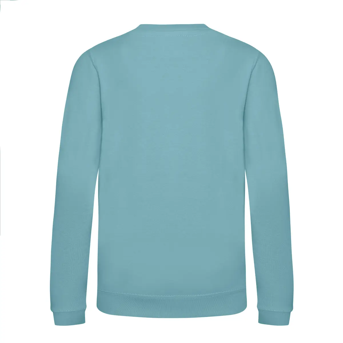 AWDis Just Hoods Kids AWDis sweatshirt – Seafoam – JH030B Seafoam Back