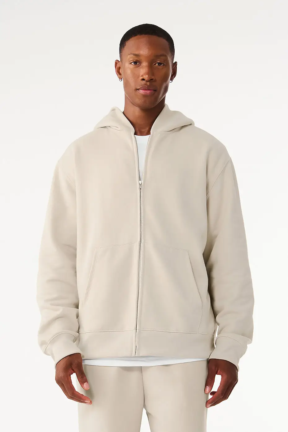 Bella+Canvas Unisex heavy full-zip hoodie – Dust