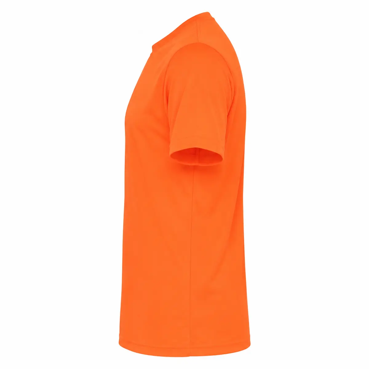 AWDis Just Cool Cool smooth T – Electric Orange – Illustrative view: side