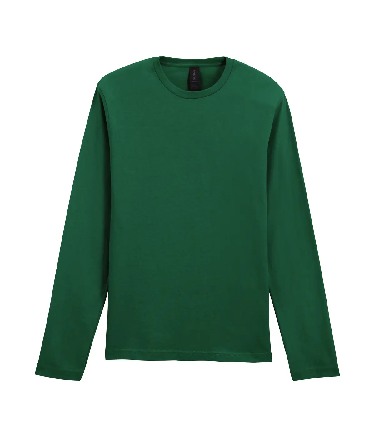 Gildan Softstyle long sleeve t-shirt – Fan Dark Green – GD11 Fan Dark Green Front