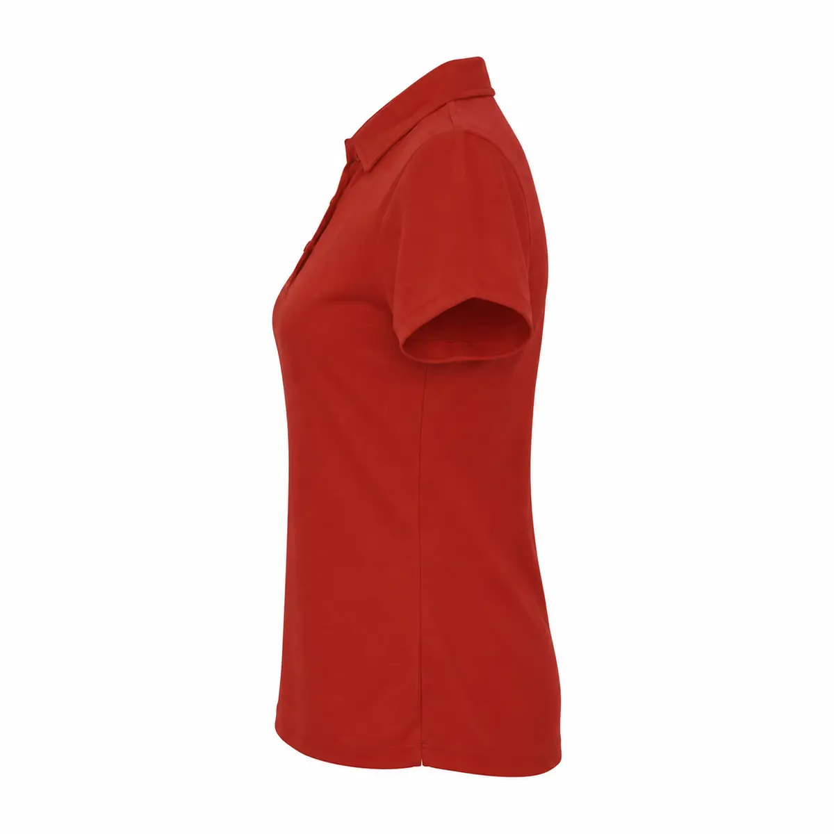 AWDis Just Cool Women's cool polo – Fire Red – Illustrative view: side