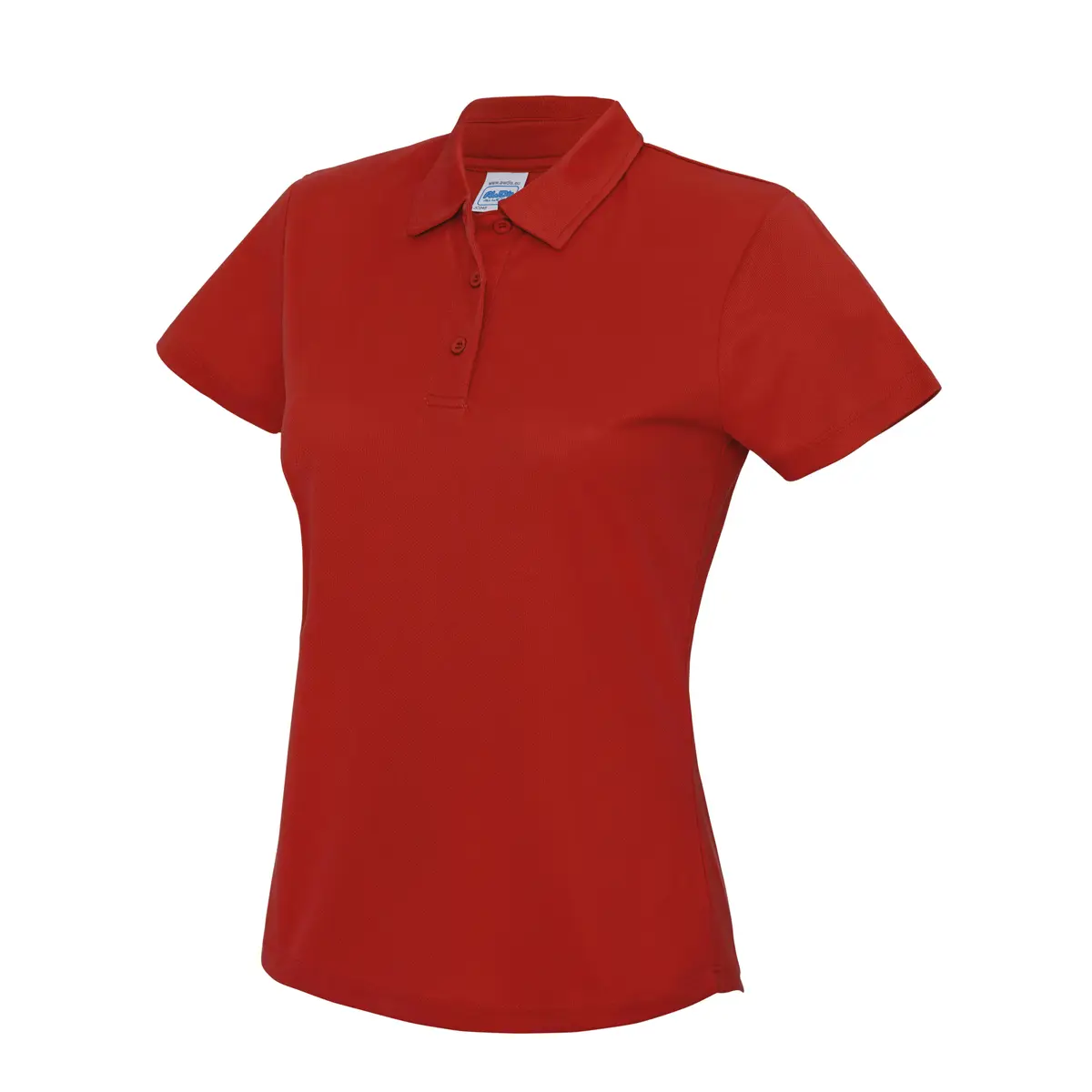 AWDis Just Cool Women's cool polo – Fire Red – Manufacturer original blank front