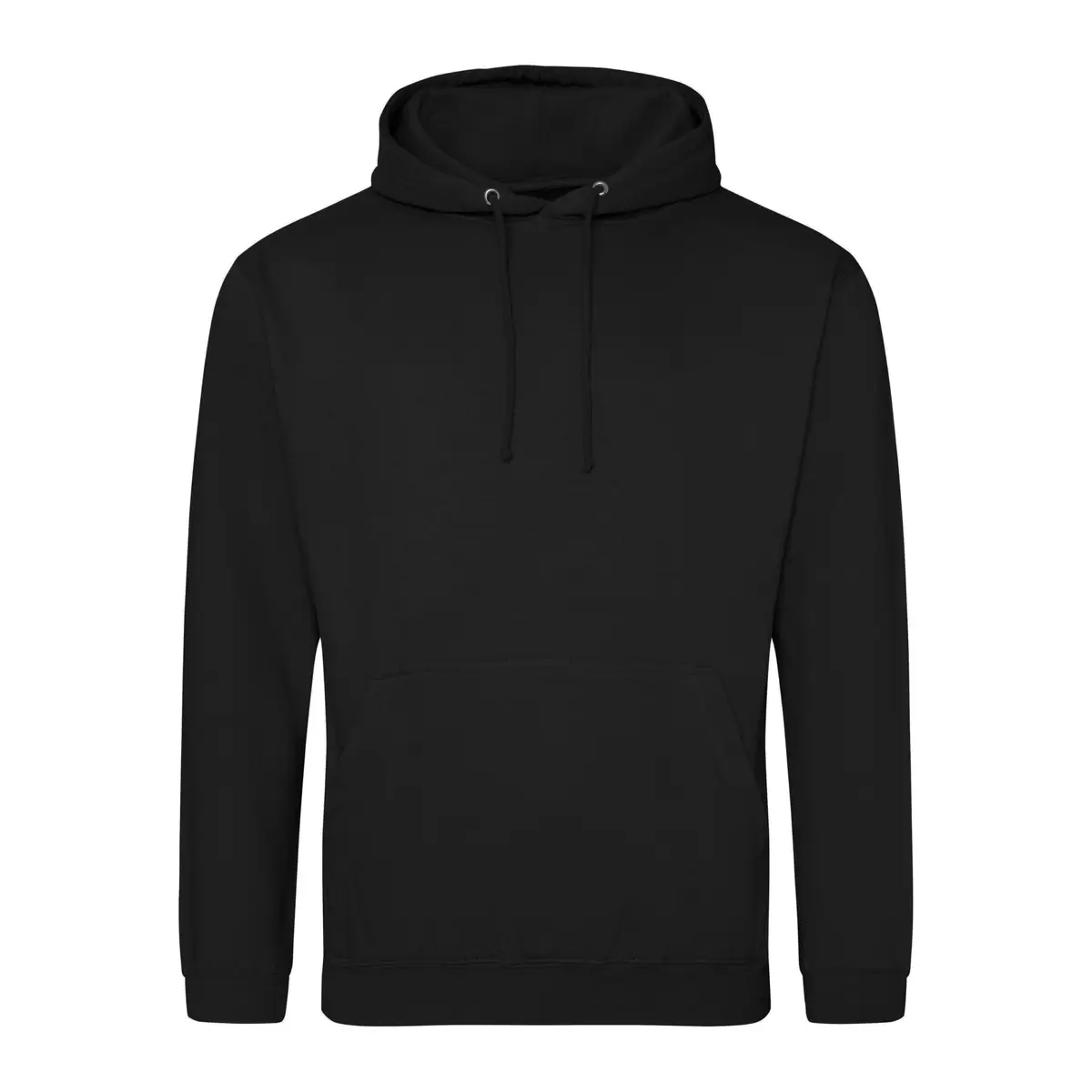 AWDis College Hoodie – Deep Black – AWDis original product front