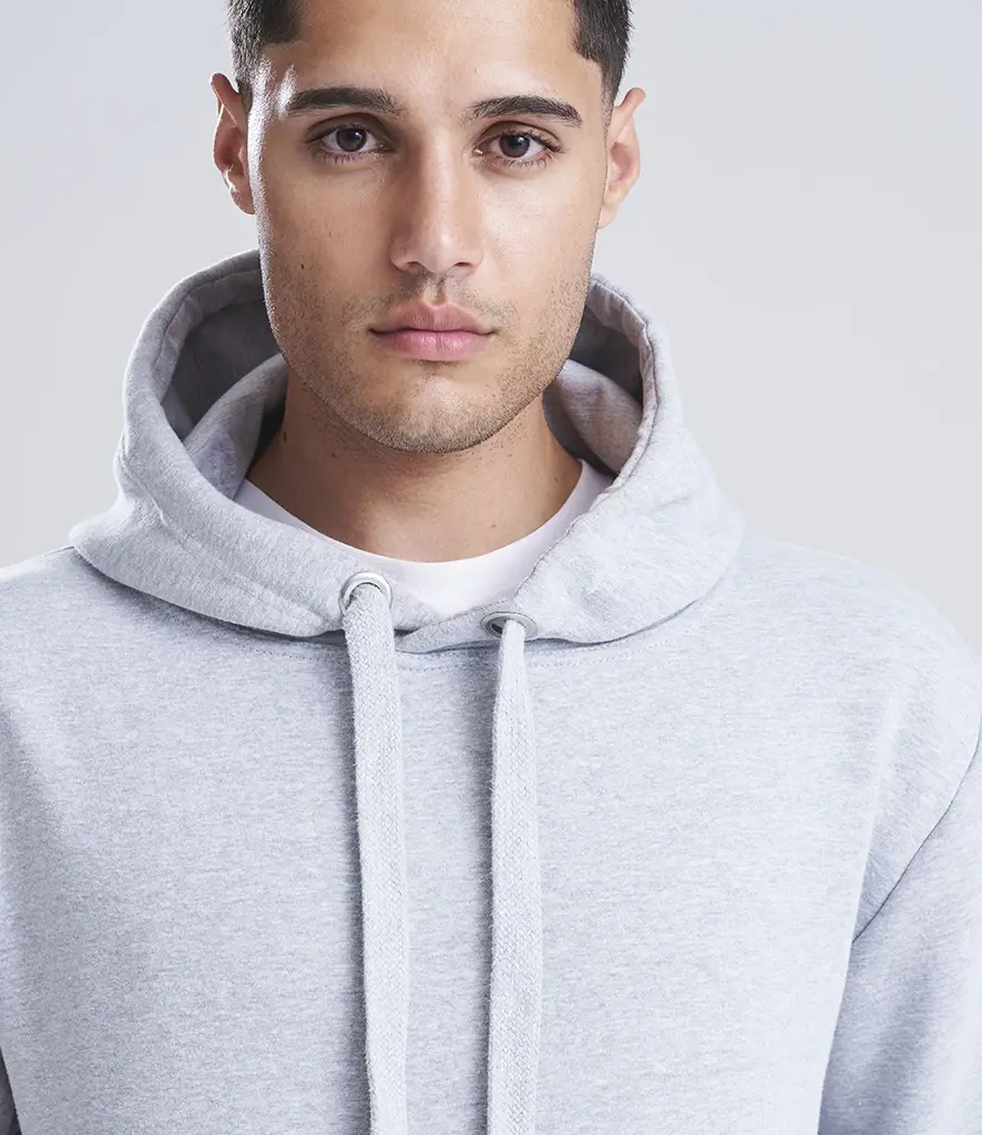 AWDis Just Hoods Heavyweight hoodie – Heather Grey – JH101 Heather Grey Model