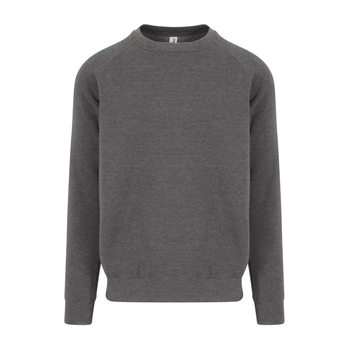 AWDis Just Hoods Graduate heavyweight sweatshirt – Charcoal – JH130 Charcoal Front