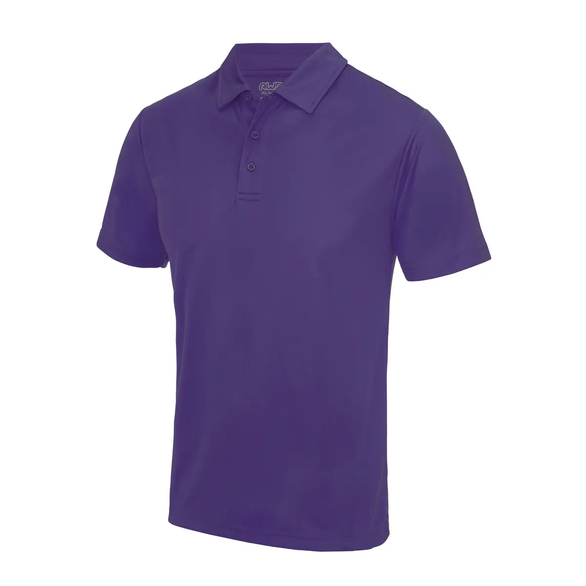 AWDis Just Cool Cool polo – Purple – Manufacturer original blank front