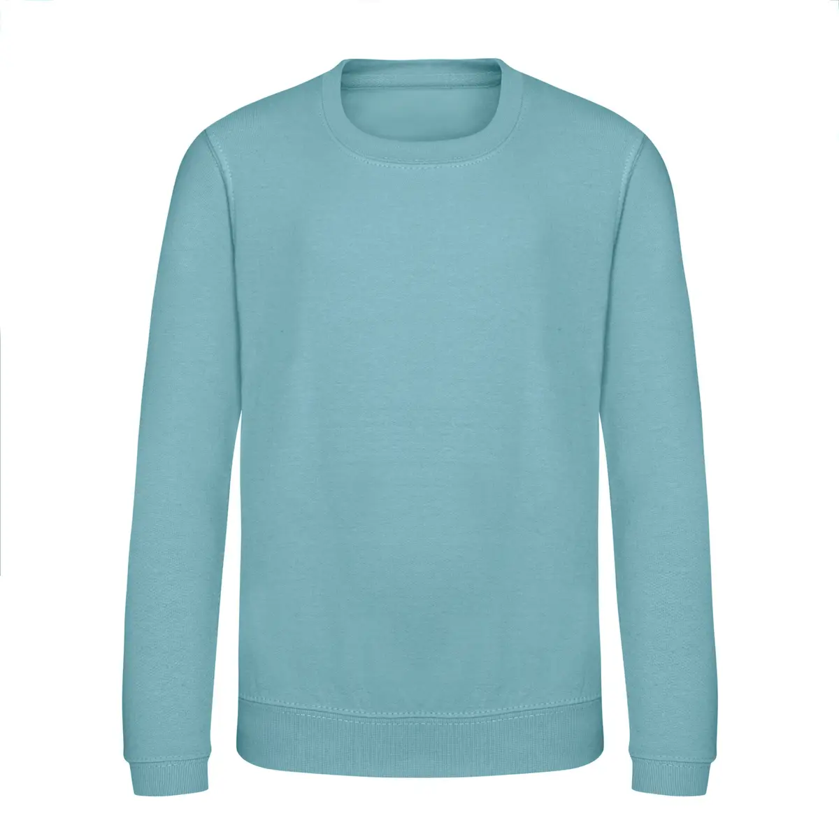 AWDis Just Hoods Kids AWDis sweatshirt – Seafoam – AWDis original product front