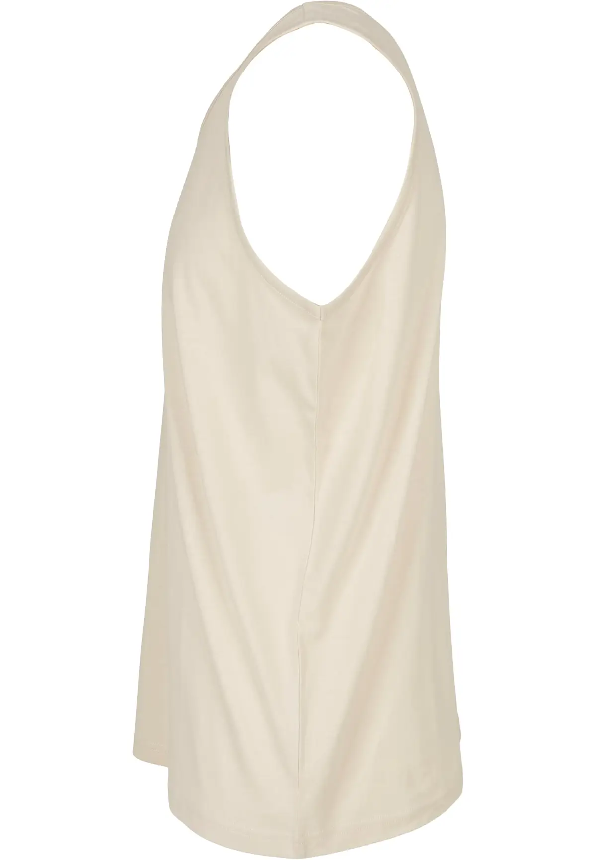Build Your Brand Basic Vest – Sand – product view 7