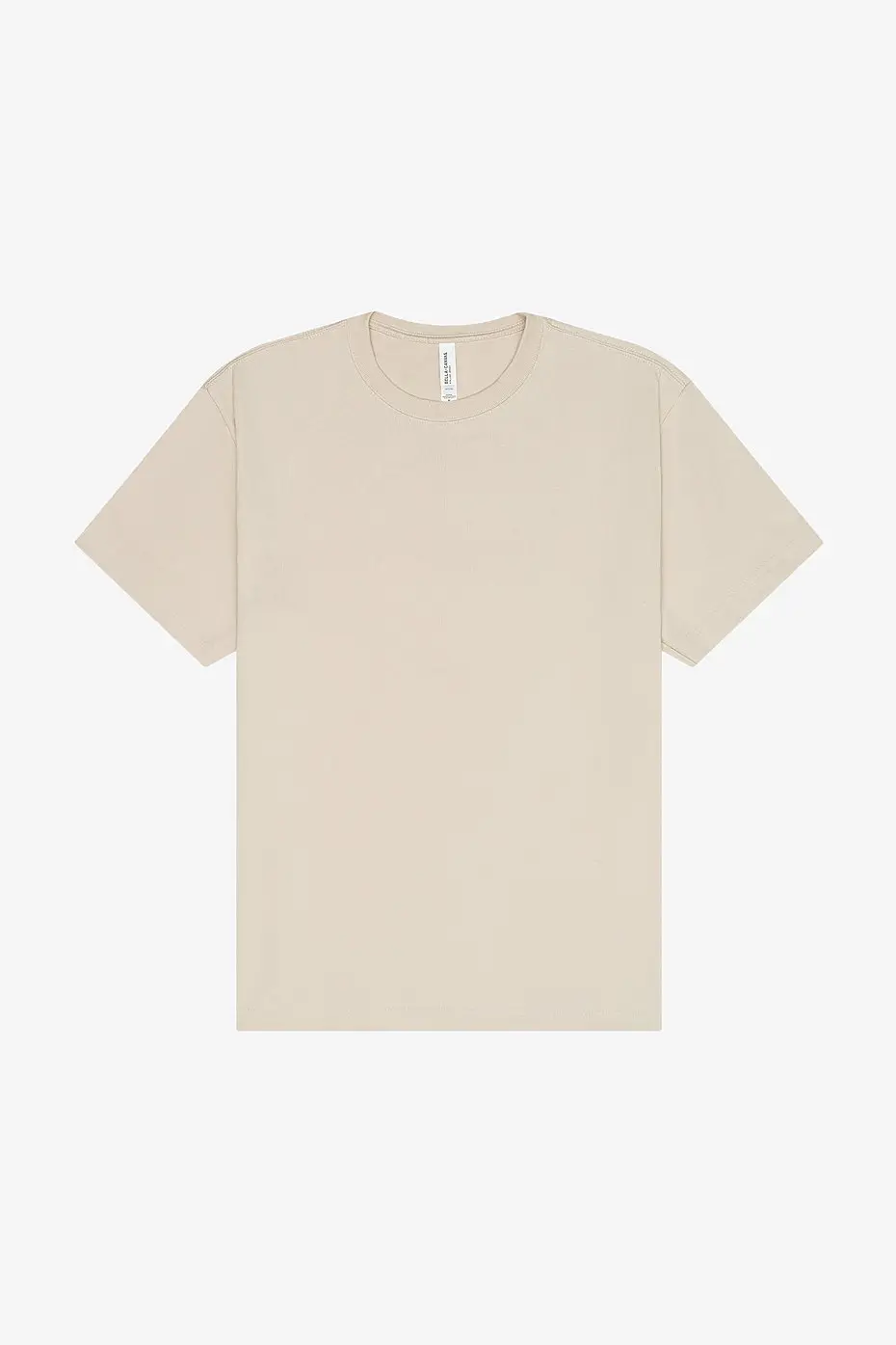 Bella+Canvas Unisex short sleeve heavy tee – Dust – photograph 5