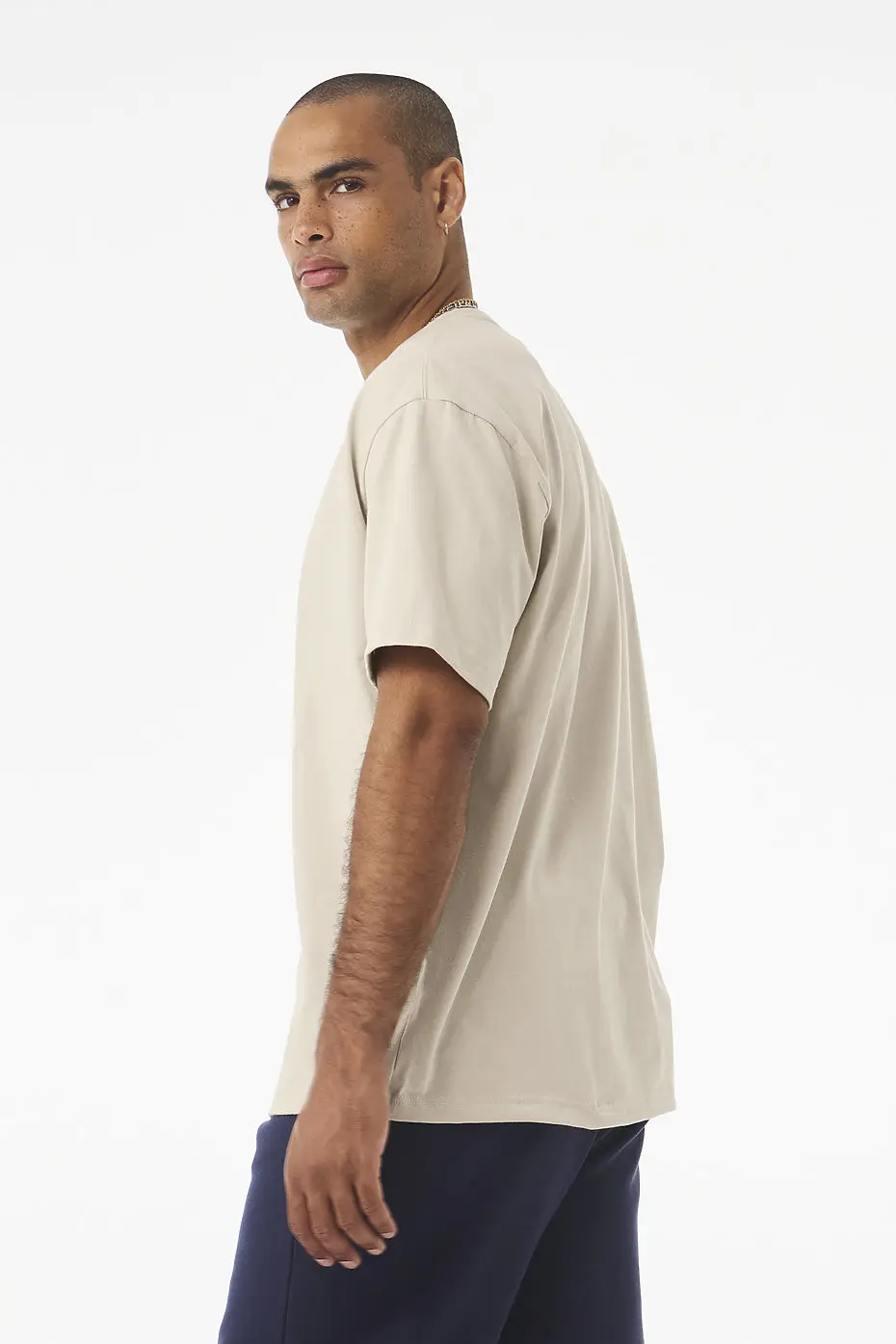 Bella+Canvas Unisex short sleeve heavy tee – Dust – photograph 2