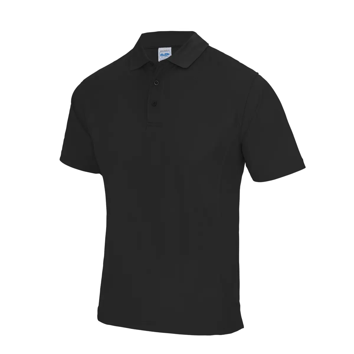 AWDis Just Cool SuperCool performance polo – Jet Black – JC041 Jet Black Front