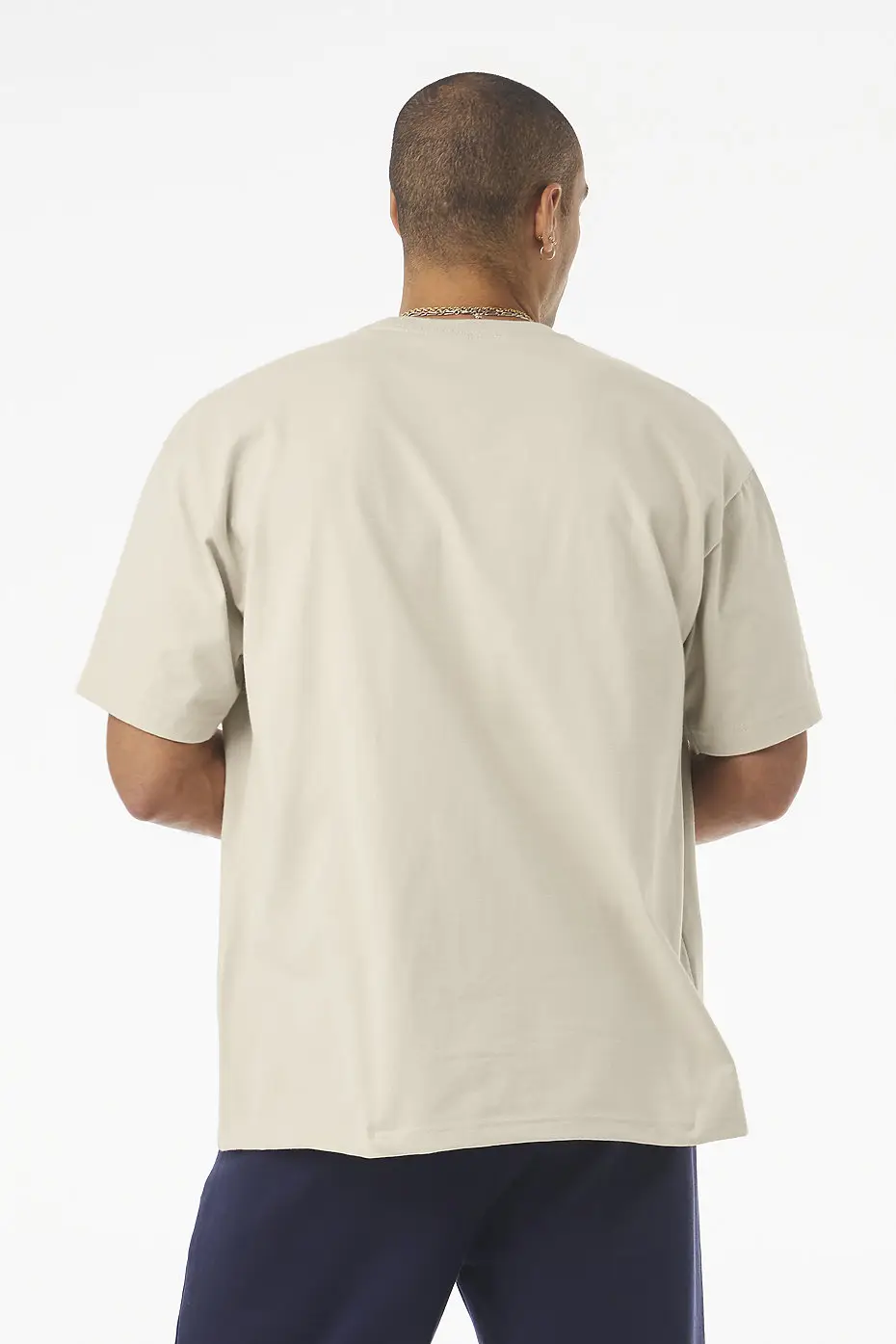 Bella+Canvas Unisex short sleeve heavy tee – Dust – photograph 3