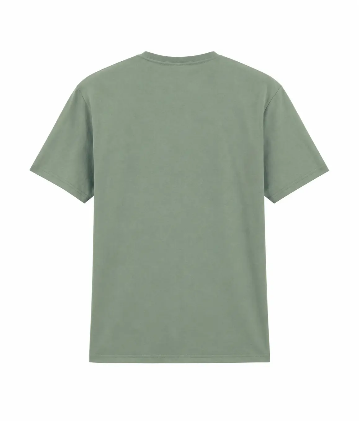 Gildan Light cotton adult t-shirt – Sage – Illustrative view: back