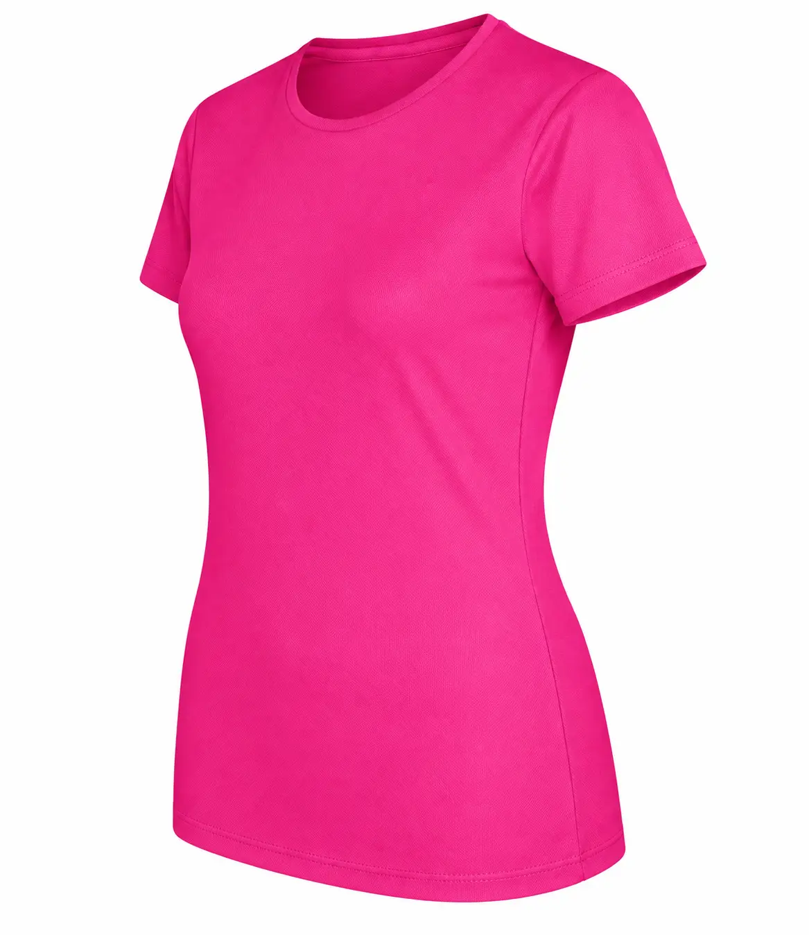 AWDis Just Cool Women's cool T – Hyper Pink – Illustrative view: side